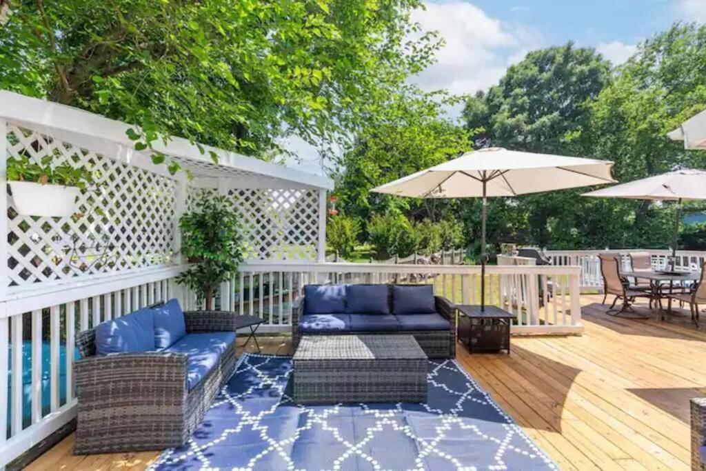 Lrge 5 Bedroom 9 Beds Near Dc-Pool, Hot Tub, Gym, Game Rm, Fire Pit Bowie Luaran gambar